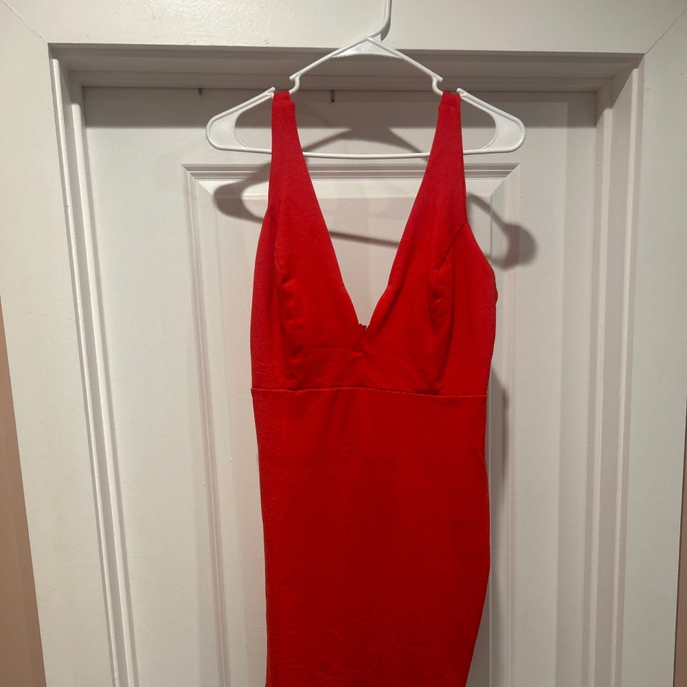 Perfect Pick Red Bodycon Dress